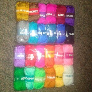Premium Acrylic Craft Yarn  24 Count